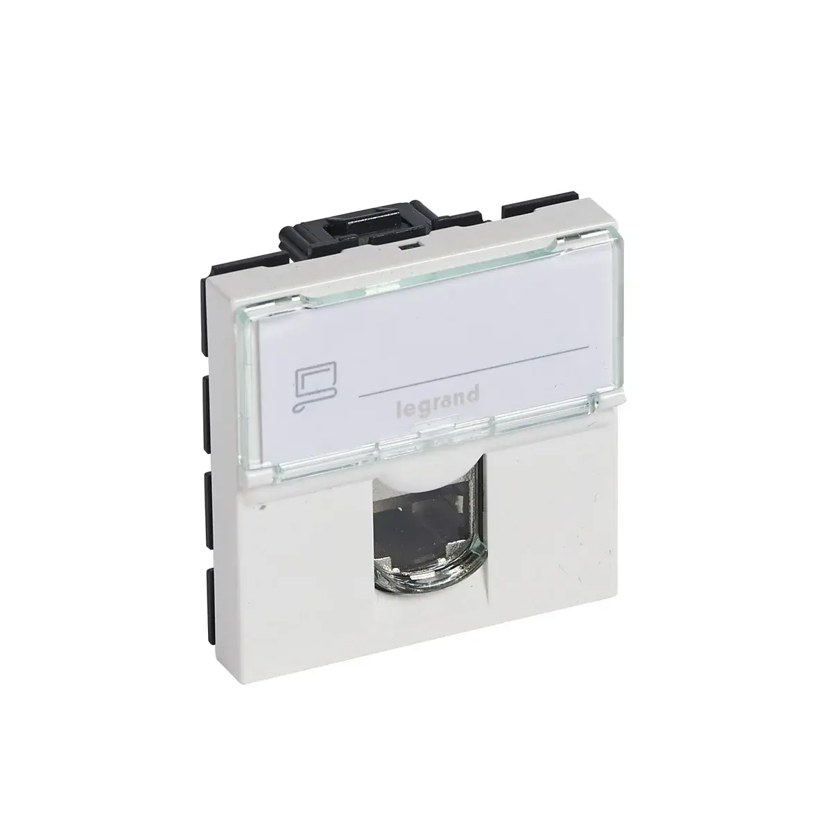 Legrand  LCS² Sistem Armada RJ45 Cat5e priz - UTP - 2modül - Beyaz LEG-076554