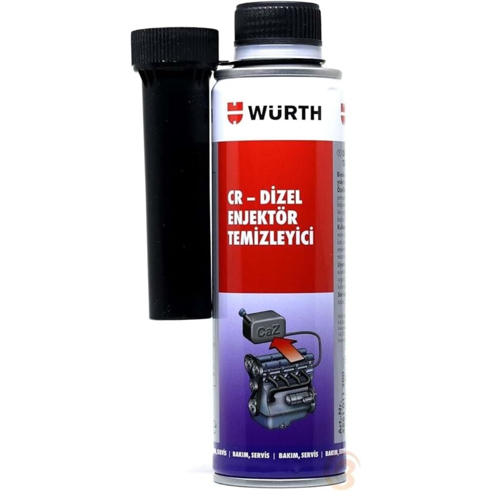 Würt Dizel Yakit Sistem.Ve Enjektör Tem.300Ml Würth