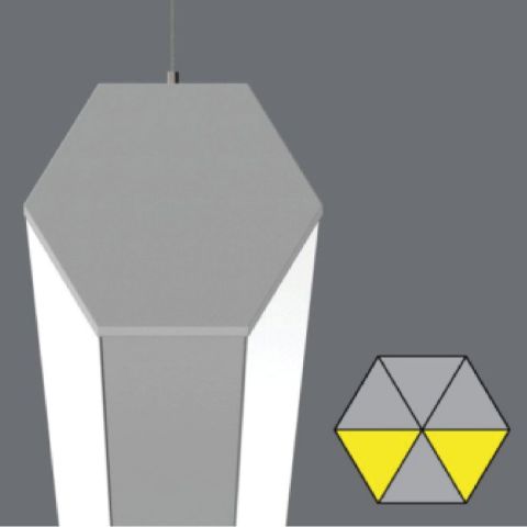 Ack Dekoratif Led Altigen Linear Armatur 3000K 42W
