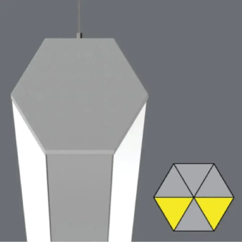 Ack Dekoratif Led Altigen Linear Armatur 3000K 42W