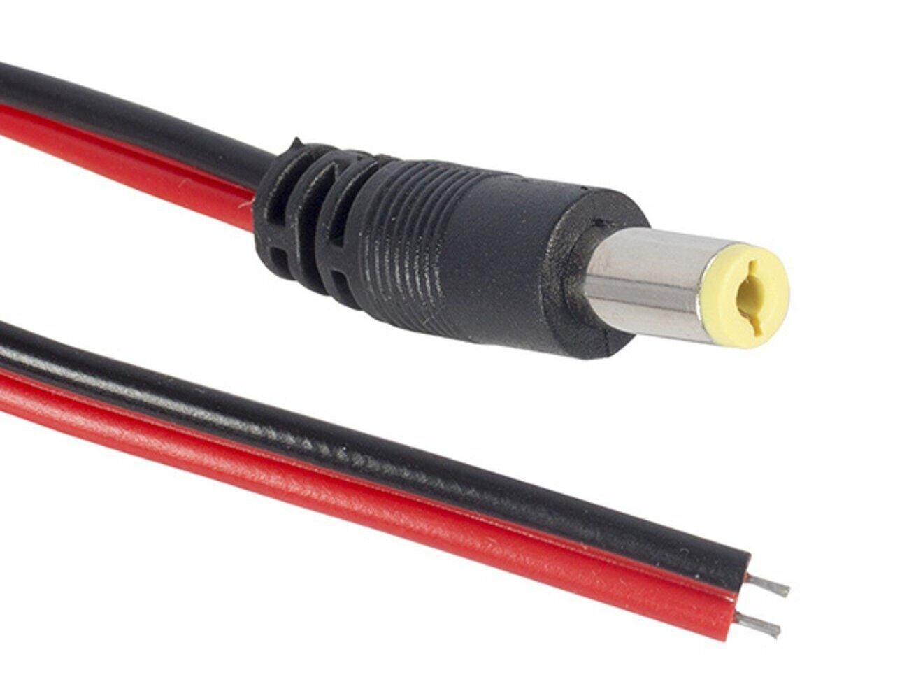 5,5 X 2,5 mm Dc Kablo 25 Cm Erkek