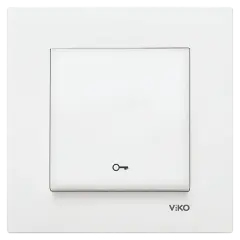 Viko Karre Beyaz Kapı Otomatiği  Çerceve Dahil