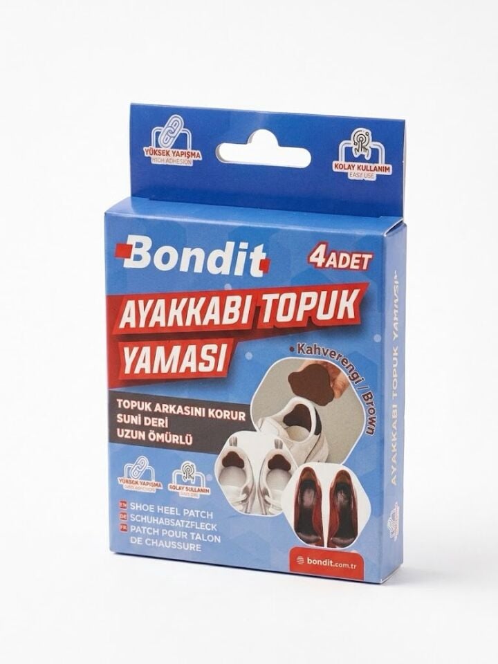 Bondit Ayakkabi Topuk Yamasi Kahverengi
