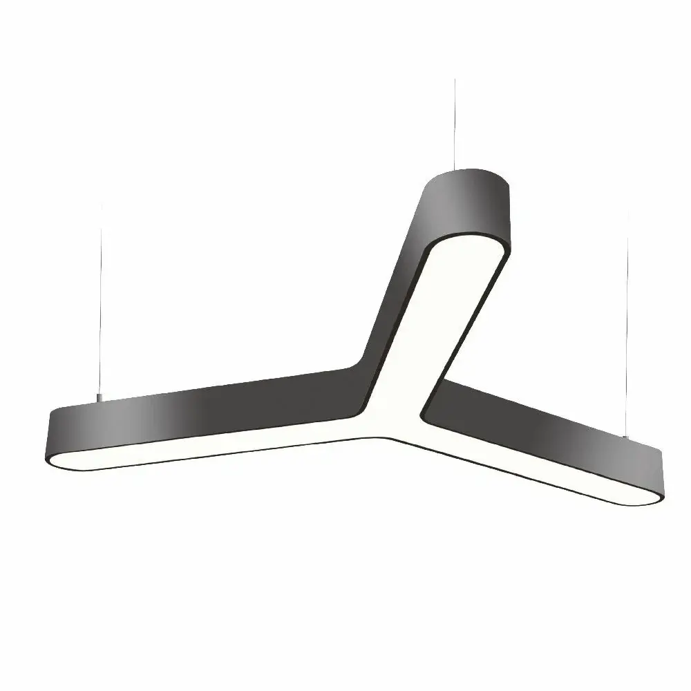 Ack Led Lineer Y Tipi Armatur 30X30Cm (W:80Mm H:75Mm) 30W 3000K