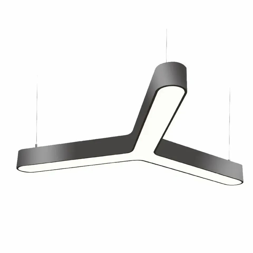 Ack Led Lineer Y Tipi Armatur 30X30Cm (W:80Mm H:75Mm) 30W 3000K