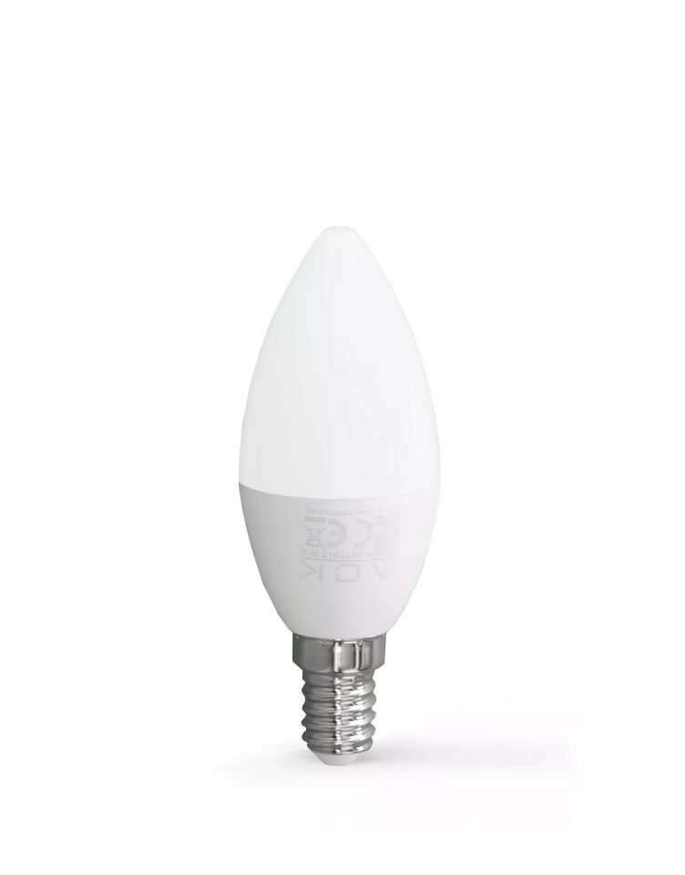 ACK 7W 220-240V E14 3000K Mum Led Ampul AA09-00710