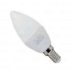 ACK 7W 220-240V E14 4000K Mum Led Ampul AA09-00711