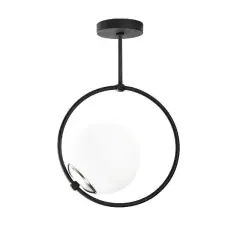 Aydinlatmadunyam Plafonyer BlackWhite Dolunay-3901
