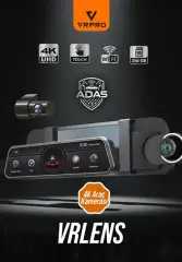 Araç Kayit Kamerasi 2 Kamerali 10''Dokunmatik Adas Bsd 4K+2K Vrpro Vrlens