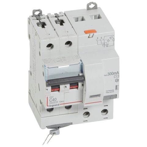 Legrand  DX³ RCBO 40A 2P AC tipi 300mA  LEG-411176