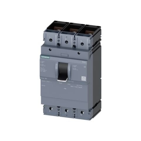 Siemens Sentron Serisi Kompakt Tip Yük Kesici Güç Şalteri;  3Va13; 400A; Korumasiz; 3 Kutuplu 3VA1340-1AA32-0AA0