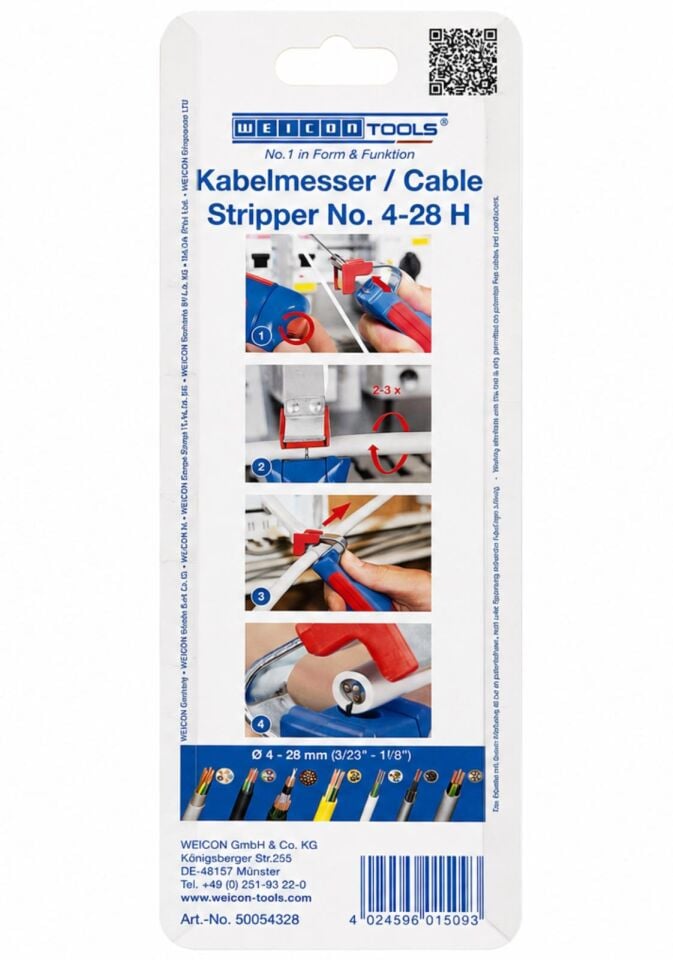 Weicon Kablo Kesici 4-28H 50054328