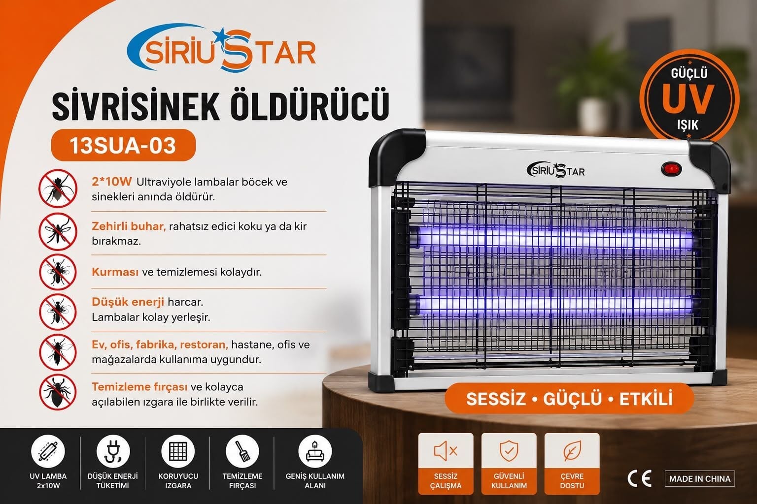 Sinek Öldürücü 2*10W