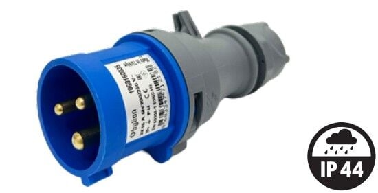 BYLION Cee Norm 16A 220V Ip44 3K Düz Fis