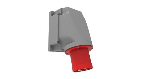 Bemis  4/63A. 90° Eğik Duvar Fiş   IP44 BC1-4504-2236