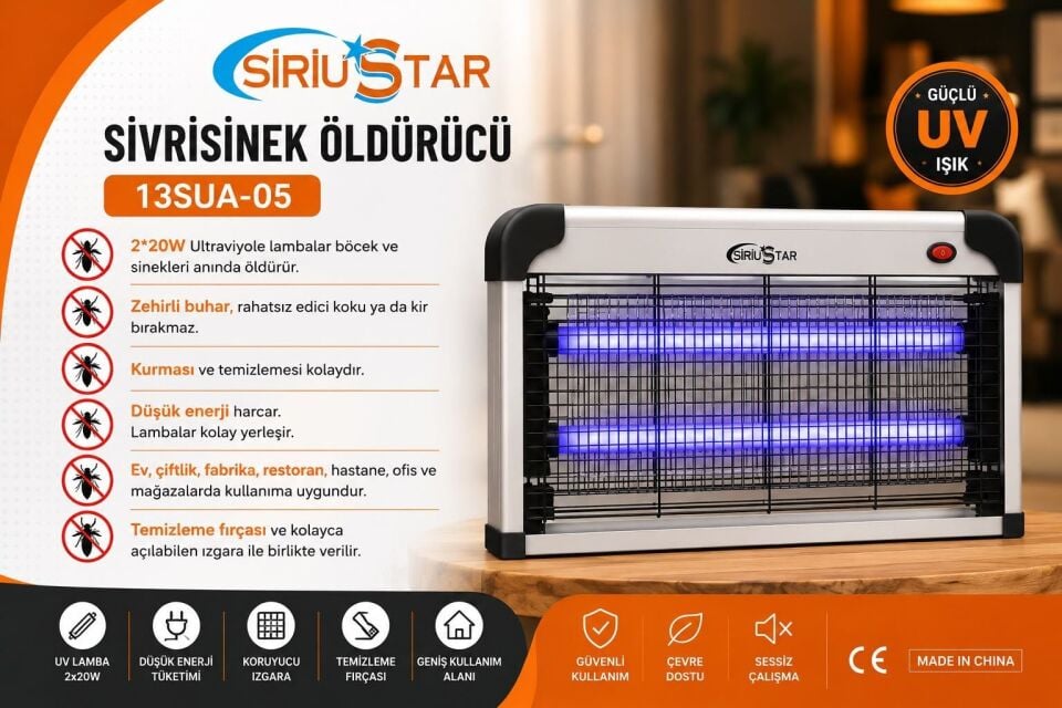 Sinek Öldürücü 2*20W