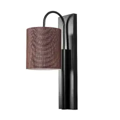 Aydinlatmadunyam Aplik BlackBrown Baston-3462
