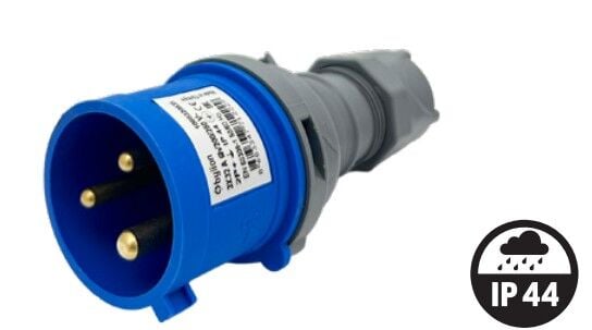 BYLION Cee Norm 32A 220V Ip44 3K Düz Fis