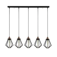 Aydinlatmadunyam Sarkit BlackBronze Oylat-N-1037