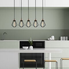 Aydinlatmadunyam Sarkit BlackBronze Oylat-N-1037