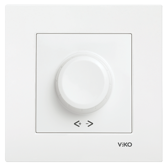 Viko Karre Beyaz Dimmer R 40-600W Anahtar Çerceve Dahil