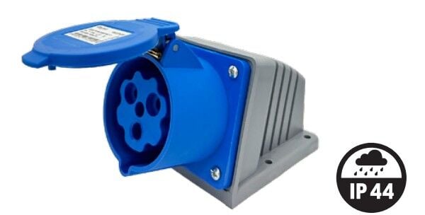 BYLION Cee Norm 32A 220V Ip44 3K Duvar Prizi