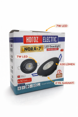 Horoz 016-053-0007 Nora-7 7W Beyaz Kasa 6400K