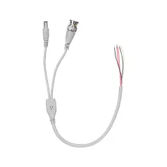 BNC + DC Kablo 30 Cm