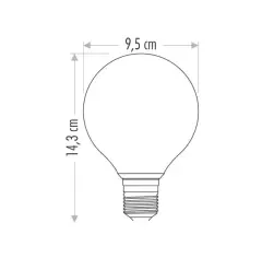 Cata 15 W Glop Led Ampul CT-4235 Günışığı