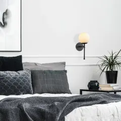 Aydinlatmadunyam Aplik Black Mudoni-Mr-953-1