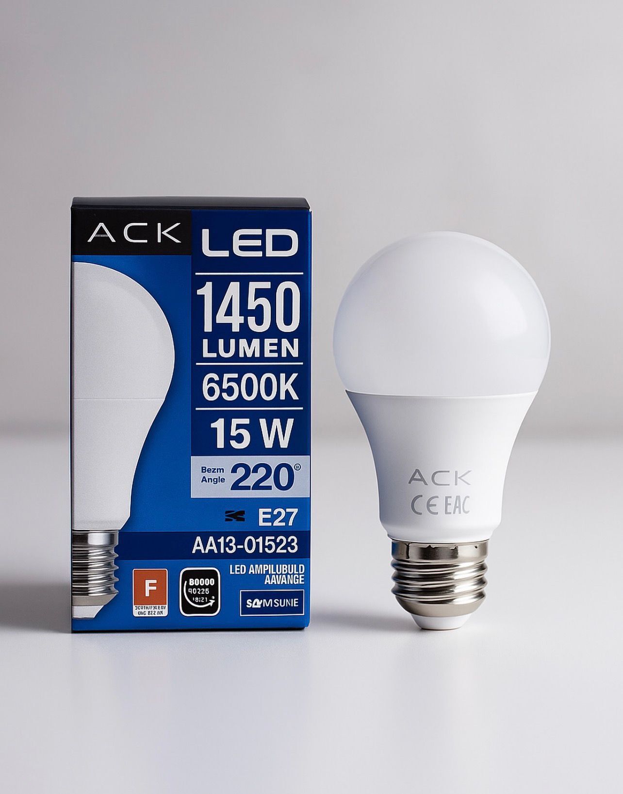 ACK 15W 220-240V E27 6500K A70 Led Ampul AA13-01523