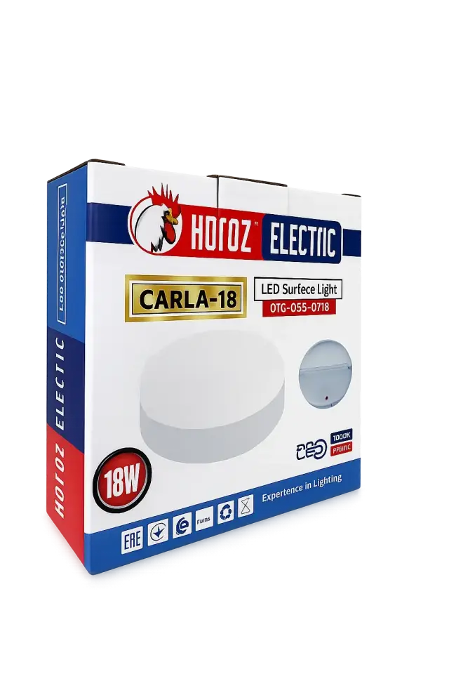 Horoz 016-058-0018 Carla-18 18W Yuvarlak 3000K