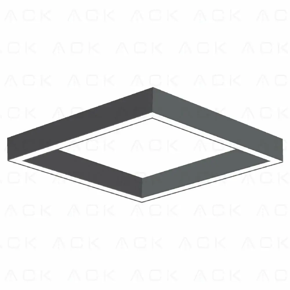 Ack Led Dekoratif Armatür 3000K W:85Mm, H:85Mm 33W 50X50Cm Kare Tip en uygun fiyatlı satıcı