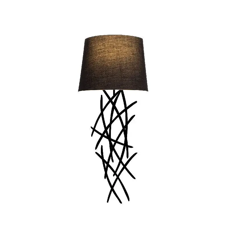 Aydinlatmadunyam Aplik Black Asaf-6984