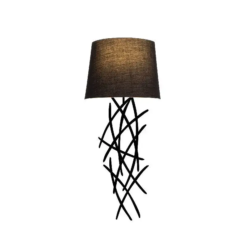 Aydinlatmadunyam Aplik Black Asaf-6984