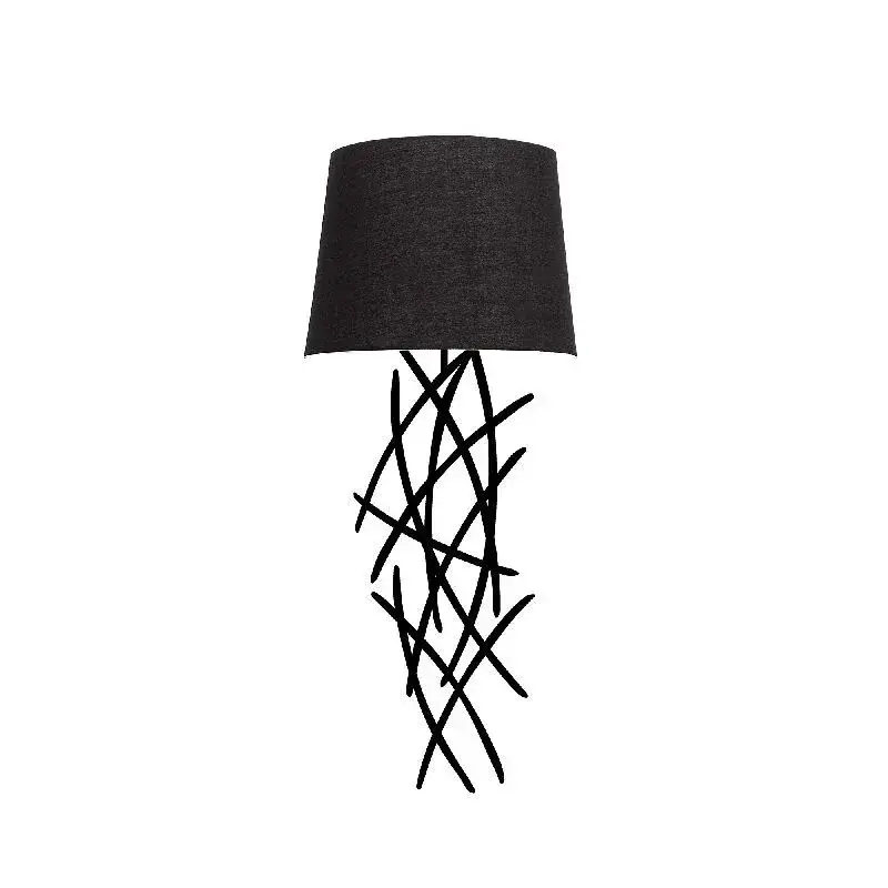 Aydinlatmadunyam Aplik Black Asaf-6984