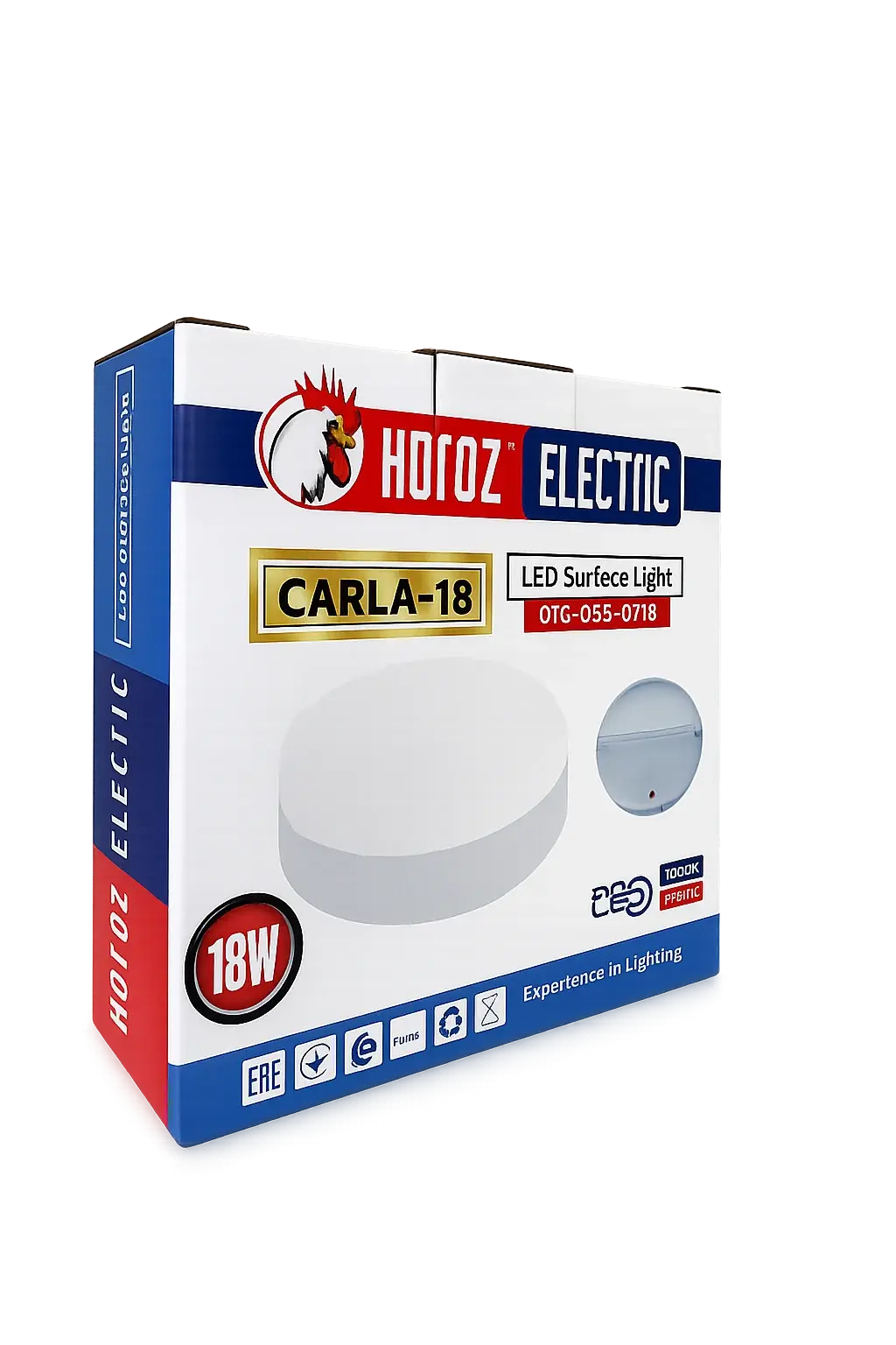 Horoz 016-058-0018 Carla-18 18W Yuvarlak 7000K