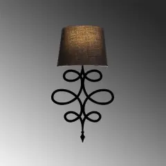 Aydinlatmadunyam Aplik Black Asaf-6986