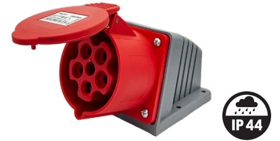 BYLION Cee Norm 32A 380V Ip44 5K Duvar Prizi