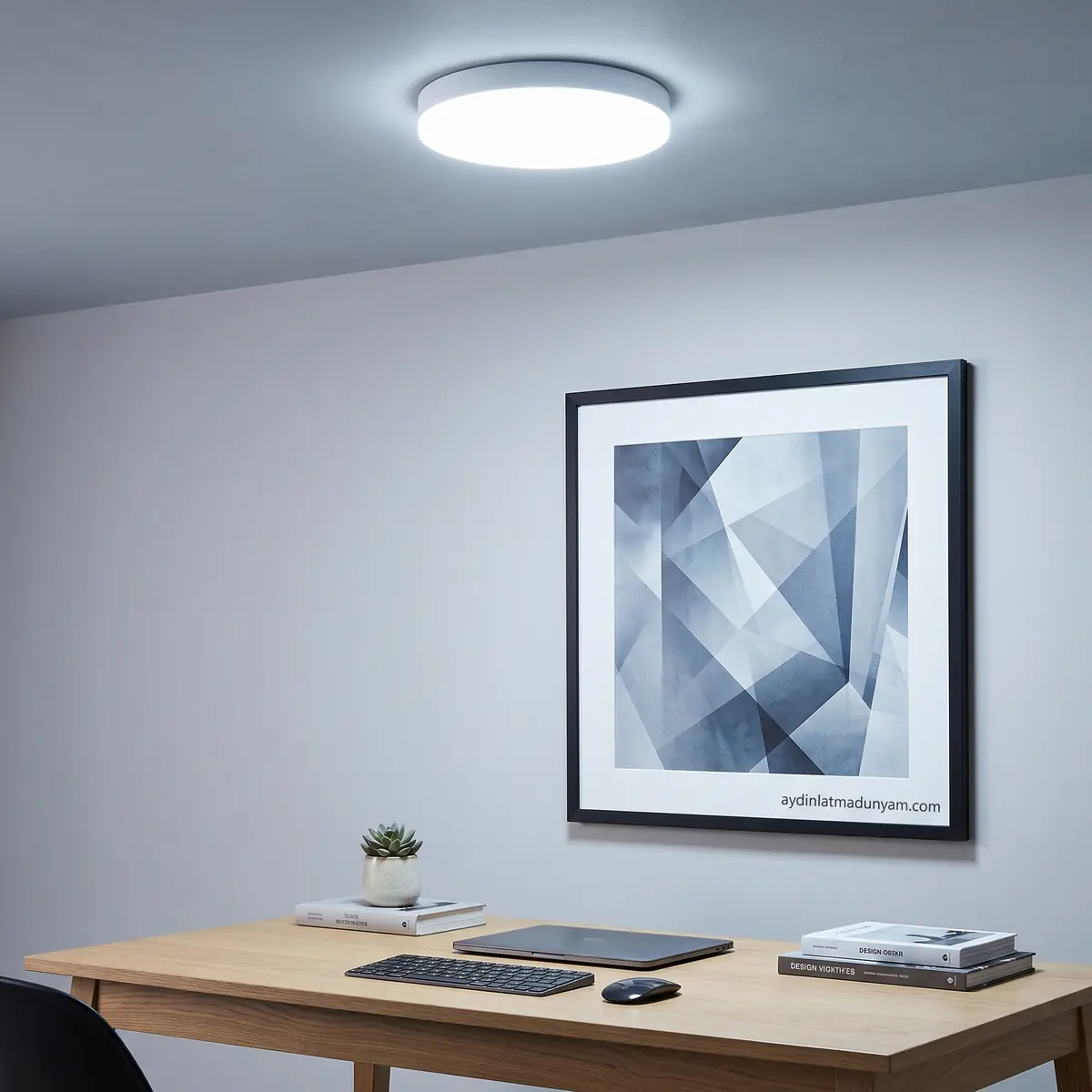 Horoz 24w Sıva Üstü Led Panel Yuvarlak Beyaz Işık 7000K Carla-24
