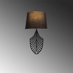 Aydinlatmadunyam Aplik Black Asaf-6987