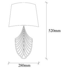 Aydinlatmadunyam Aplik Black Asaf-6987