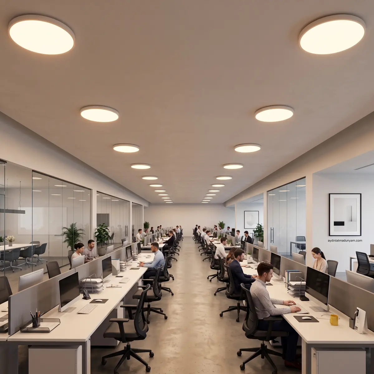 Horoz 36w Sıva Üstü Led Panel Yuvarlak Günışığı 3000K Carla-36