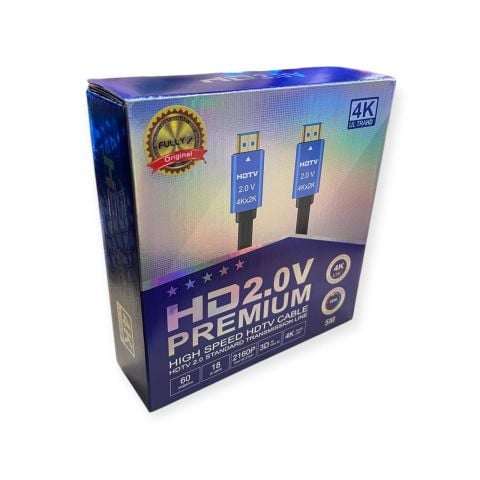 HDMI Kablo 4K 5 Mt Siyah Renk