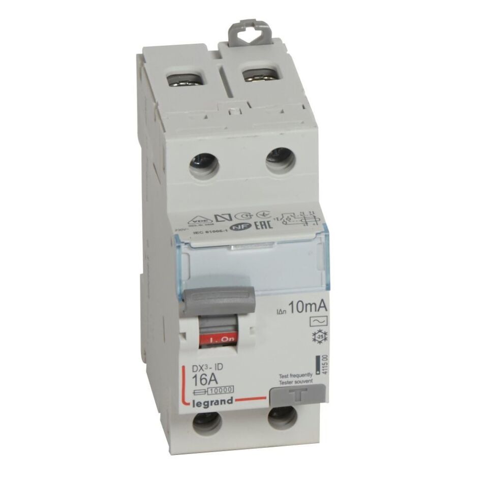 Legrand  DX³ KAK 2P AC 16A 10mA LEG-411500