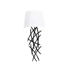Aydinlatmadunyam Aplik WhiteBlack Asaf-6988