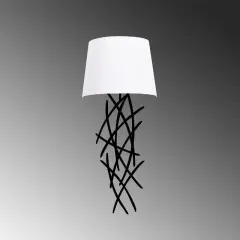 Aydinlatmadunyam Aplik WhiteBlack Asaf-6988