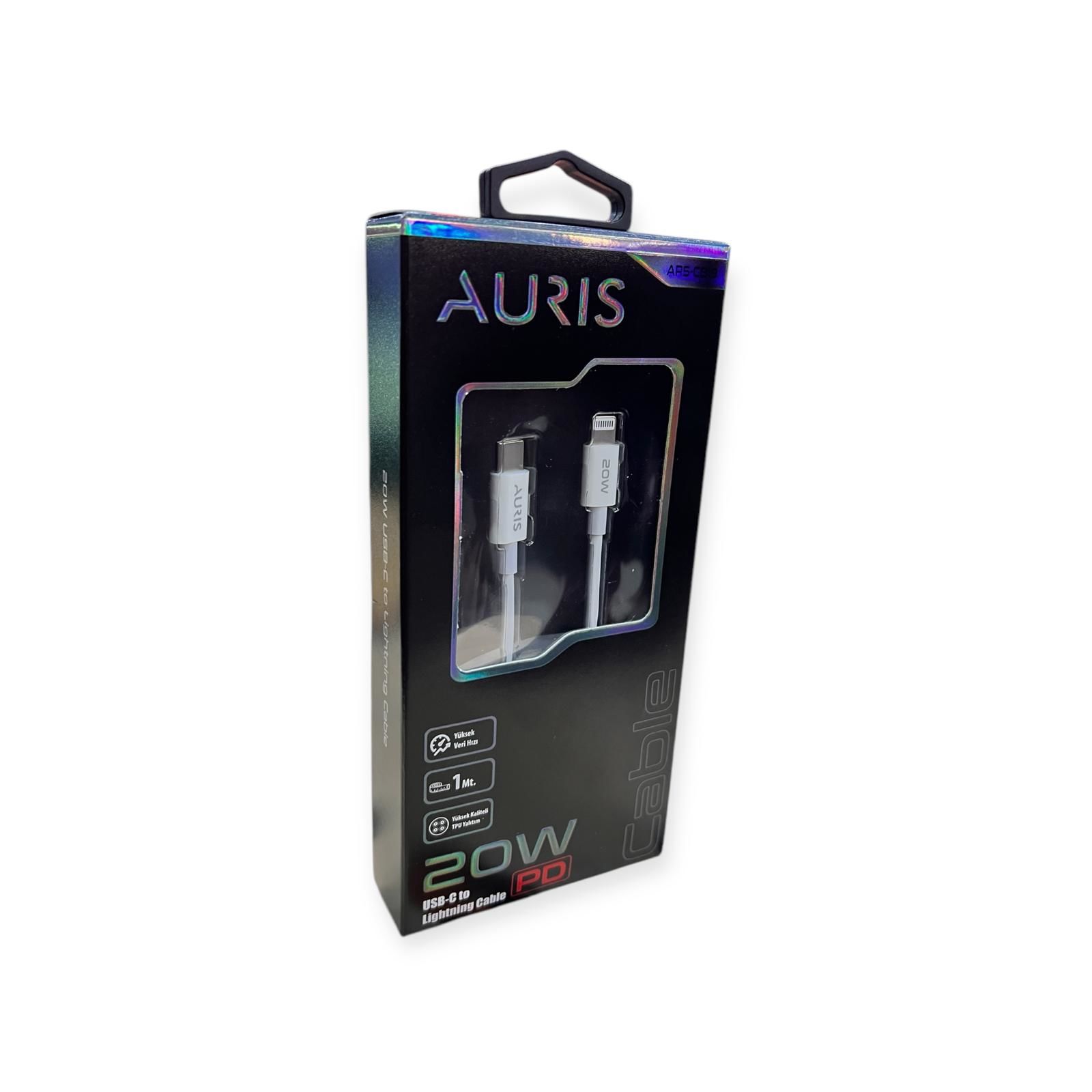 CB19 - Type-C - Lightning Sarj Kablosu 20W 1 Mt