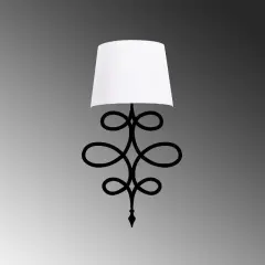 Aydinlatmadunyam Aplik WhiteBlack Asaf-6990