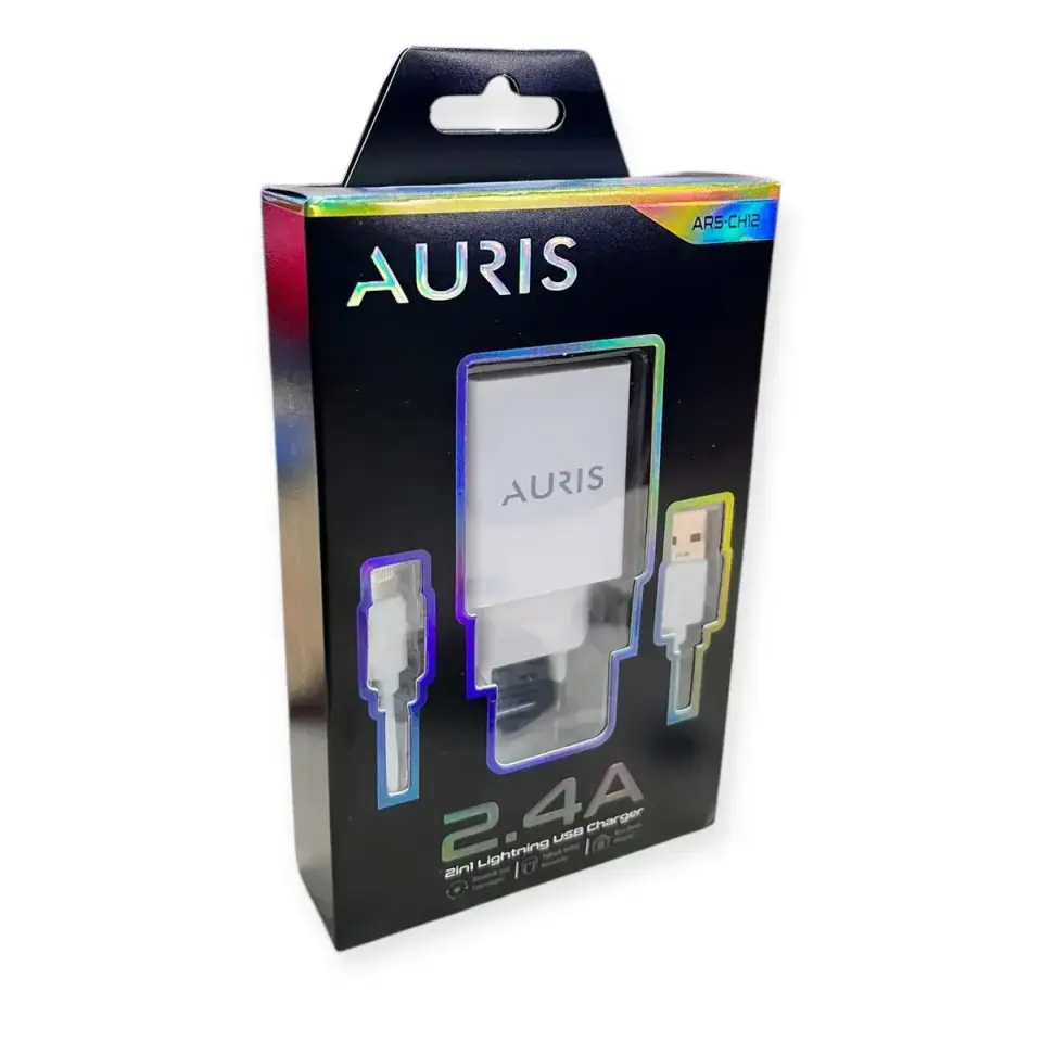 CH12 - USB - Lightning Sarj Cihazi 2.4A 1 Mt